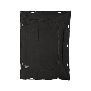 Medline Black Vinyl Adult Disaster Body Bag - Black Vinyl Disaster Body Bag for XL Adult, 850 lb. Capacity, 76" x 96" - NON80549W