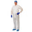 Medline Classic Multiply Coveralls - Multilayer Coveralls with Elastic Wrists and Open Ankles, Size XL, White - NONCV250XL