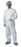 Medline Microporous Breathable Coveralls - Breathable Coveralls with Elastic Wrists and Ankles, White, Size XL - NONCV700XL