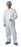 Medline Microporous Breathable Coveralls - Breathable Coveralls with Elastic Wrists and Ankles, White, Size 2XL - NONCV700XXL