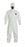 DuPont Tyvek Latex Coveralls - Tyvek Coveralls, with Hood, Elastic Wrist / Ankle, Size M - CV831M