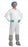 Medline Static-Dissipative Microporous Breathable Coveralls - Breathable Coveralls with Elastic Wrists and Ankles, White, Size M - NONCV940M