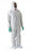 Medline Anti-Static Microporous Breathable Coveralls with Hood and Boots - Antistatic Microporous Breathable Coveralls with Hood and Boots, White, Size 5XL - NONCV9805XL