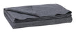 Flame-Resistant Emergency Poly Blankets, Gray, 40" x 80"