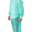 Medline Medium-Weight Dental Cover Gowns with Knit Cuffs - Spunbond Polypropylene Dental Gown with Knit Cuff, Green, Size L - NONDGL