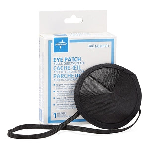Medline Eye Patches - Concave Adult Eye Patch, Black - NONEP01 