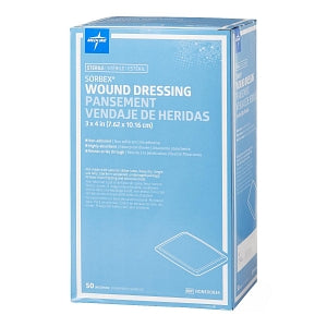 Medline SORBEX Sterile Absorbent Dressings - DRESSING, WOUND, SORBEX, 3"X4", FULL, ST - NONEX0034