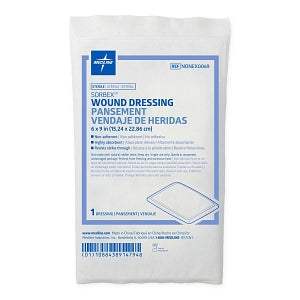 Medline SORBEX Sterile Absorbent Dressings - 6" x 9" SORBEX Sterile Absorbent Dressings - NONEX0069