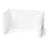 Medline Isolation and Procedure Face Mask Dispensers - Face Mask with Ear Loops Dispenser, White - NONFB037