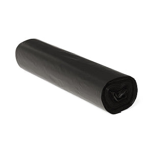 Medline High Density Black Liners - Black Liner, Roll, 56 gal., 43" x 48", 22 mic - HCR47STB