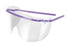 Medline Safety Frames and Lenses - Disposable Safety Eyewear Lens for Use with NONFRAME, Clear - NONLENS