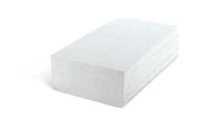 Medline Standard Single-Fold Towels - Single-Fold Paper Towel, White - NONPBMSFB