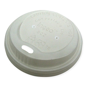 StalkMarket Planet+ Compostable Lids for Hot Paper Cups - Planet+ Compostable Lids for 8-oz. Hot Cups - PLC-LID-8