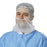 Medline Surgeon Hoods - Spunbond Polypropylene Surgeon's Hood, White, Size XL - NONSH700WXL