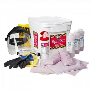 New Pig Corp Acid Neutralizing Spill Kit in Bucket - Acid Neutralizing Spill Kit in Bucket, 4 gal. - KIT399