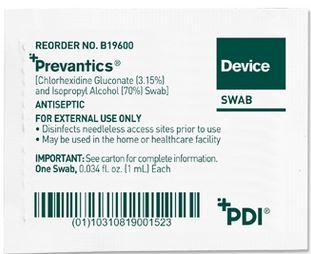 Prevantics Device Swab bys PDI,  Inc.