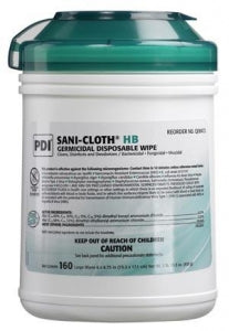 Pdi, Inc SANI-CLOTH HB Germicidal Disposable Wipes - Sani-Cloth HB Germicidal Disposable Wipes, 6" x 6.7" - Q08472