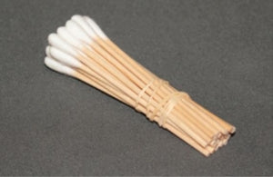 NHP Surgi-Pak Sterile Cotton Tipped Applicators - Cotton Tip Applicator, Bud, Sterile, 3" - 13-001