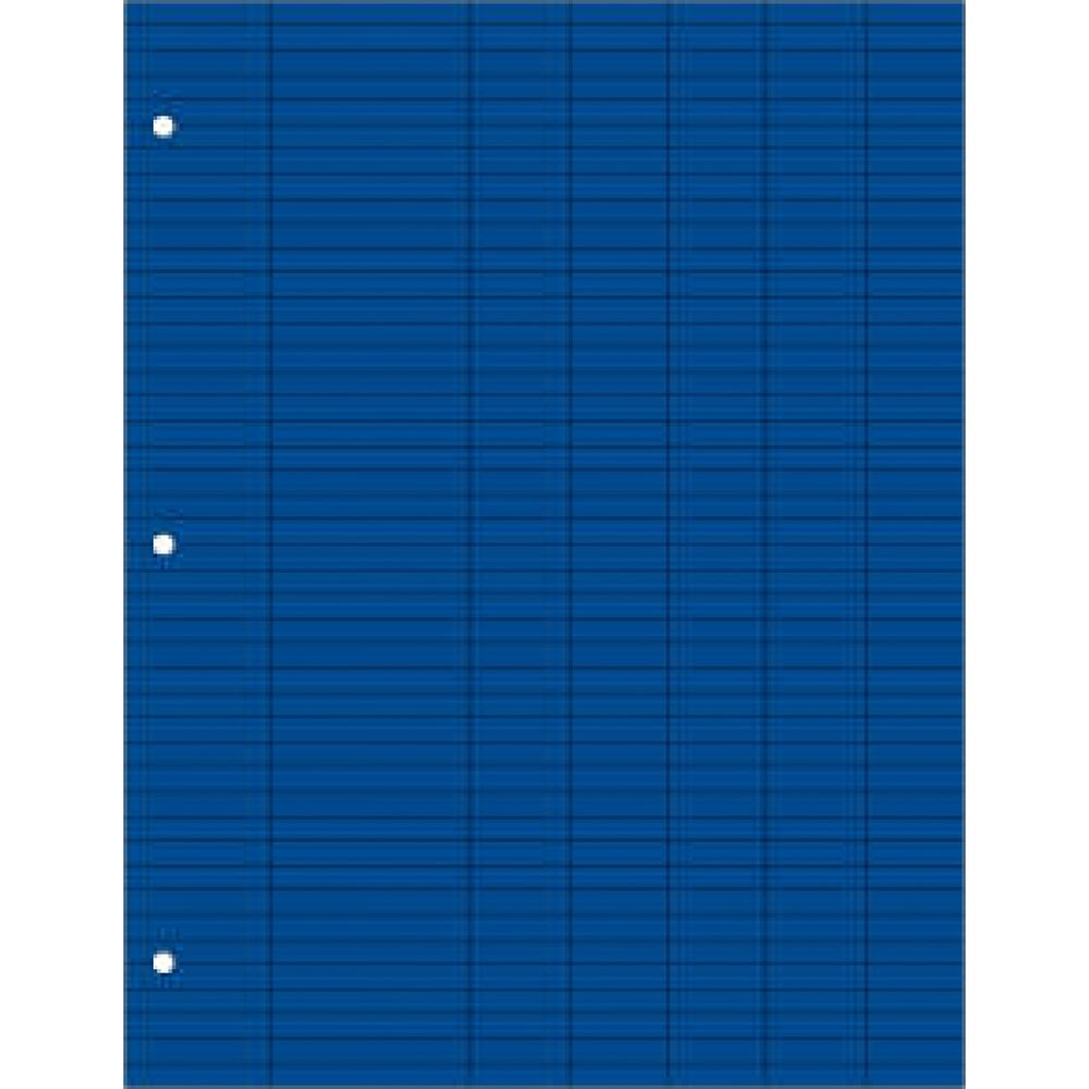 Instrument Marking Tape Durable | Autoclavable Permanent 8 1/2 " X 11" Imprints Royal Blue 374 Inches Per Sheet