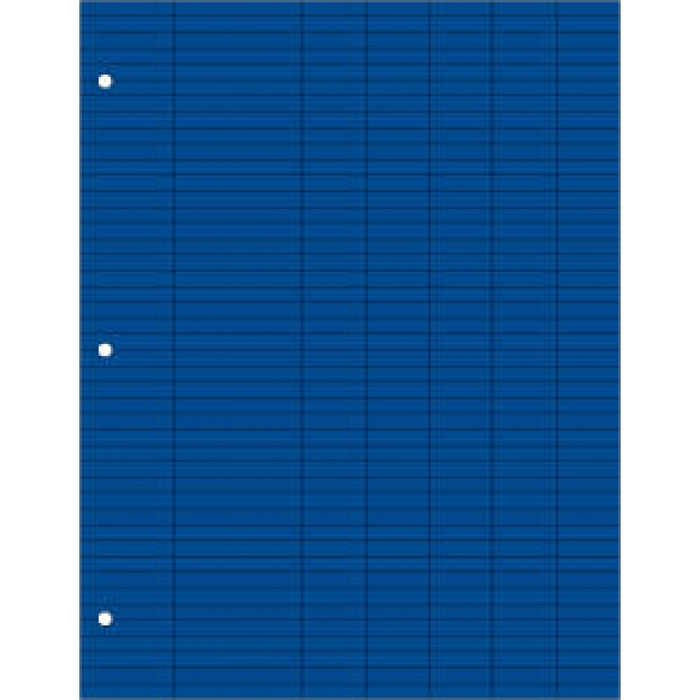 Instrument Marking Tape Durable | Autoclavable Permanent 8 1/2 " X 11" Imprints Royal Blue 374 Inches Per Sheet