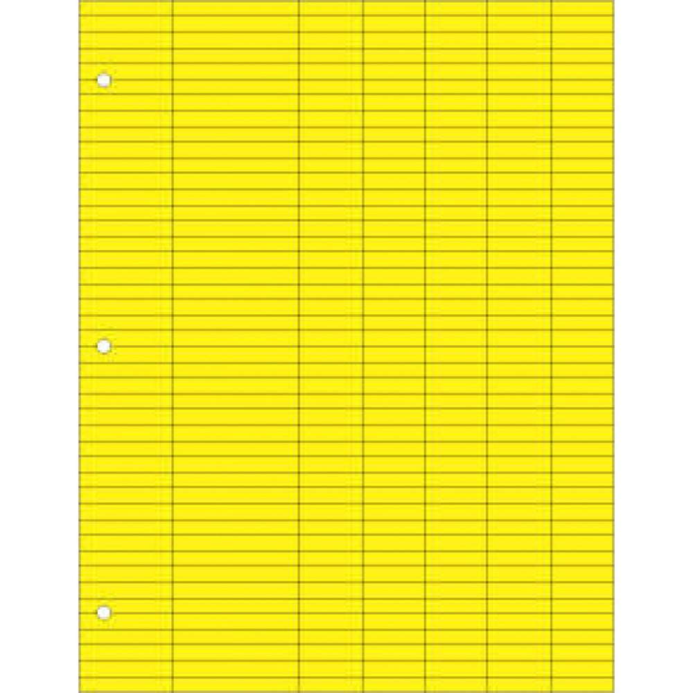 Instrument Marking Tape Durable | Autoclavable Permanent 8 1/2 " X 11" Imprints Yellow 374 Inches Per Sheet