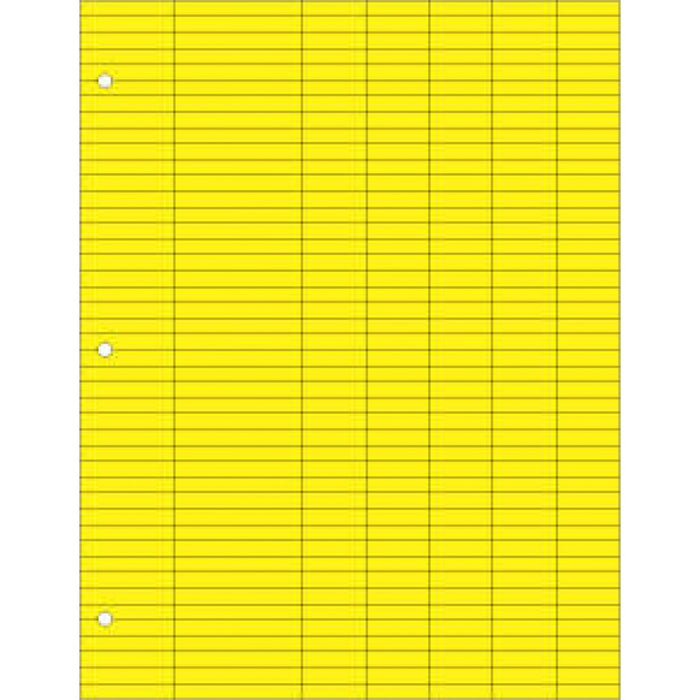 Instrument Marking Tape Durable | Autoclavable Permanent 8 1/2 " X 11" Imprints Yellow 374 Inches Per Sheet