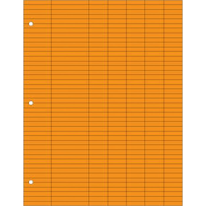 Instrument Marking Tape Durable | Autoclavable Permanent 8 1/2 " X 11" Imprints Orange 374 Inches Per Sheet