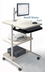 Nasiff Associates Inc 3 Shelf ECG Carts - CART, STRESS, 3, SHELF - TK-STRESSCART