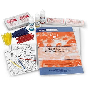 Nasco ABO-Rh Combination Blood Typing Kit -Lab - ABO-Rh Combination Blood Typing Kit - SB13739(A)