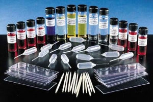 Nasco X-Act Blood-Typing Kit (A, B, O, AB, Rh, HIV) - KIT, BLOOD-TYPING, X-ACT, F / A, B, O, RH, HIV - SB27471M