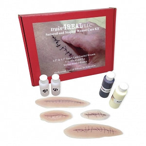 Nasco Sutured / Stapled Wound Simulation Training Kit - Sutured / Stapled Wound Simulation Training Kit, Light - SB51847U