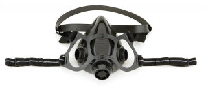 North Safety Dual-Cartridge Silicone Half Mask - MASK, HALF, SILICONE, DUAL CARTRIDGE - 770030S