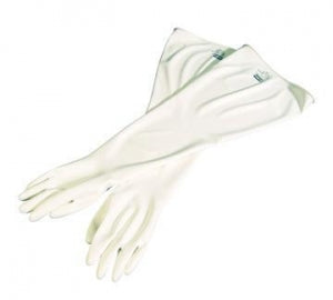 Honeywell 8" Diameter Cuff Gloves - Hypalon Chemical-Resistant Gloves, 8" Diameter Cuff, 32" Length, Size 10 1/2 - 8Y1532A/10H