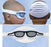 Neotech Products Inc NeoShades Phototherapy Eye Shields - NeoShades Phototherapy Eye Shield, with Head Strap, Small - N728