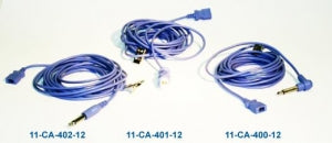 NOVAMED USA Reusable Temperature Adapter Cables - Temperature Adapter Cable, 400 Series, Right Angle, 12" - 11-CA-400-12