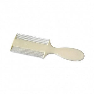 New World Imports 2-Sided Pediatric Fine-Toothed Comb - Fine-Tooth Plastic Comb, Single-Use - PC1