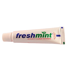 NWI, Inc Freshmint Toothpaste - New World Imports Fluoride Toothpaste, 0.85 oz. Tube - TP85