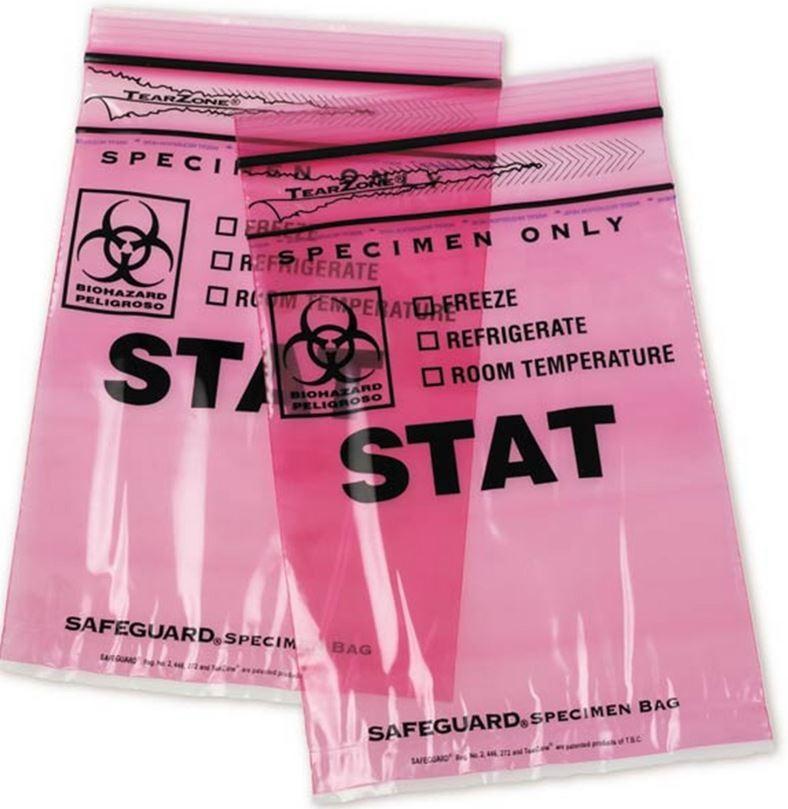 STAT Specimen Bags by Newmatic Sound Systems