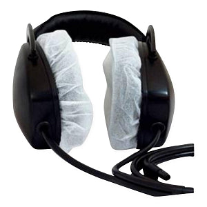 Newmatic Medical Sanitary Covers for MRI Headsets - Sanitary Covers for MRI Headset, Large, Black - SCLB