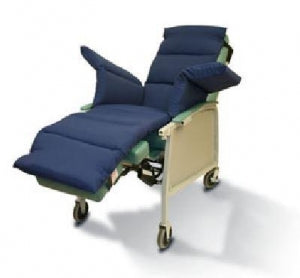 New York Orthopedic USA Geri-Chair Comfort Seats - Geri-Chair Overlay, Water Resistant, Light Blue - 9520GC