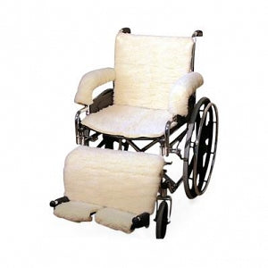 NYOrtho Sheepskin Wheelchair Pad Sets - COVERS, SHEEPSKIN, FULL SET, F / WHEELCHAIR - 9552