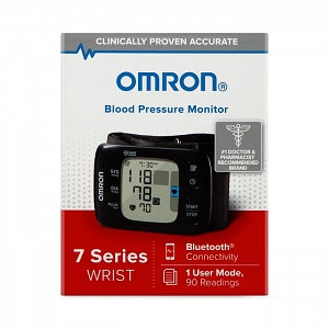 Omron 3 Series Blood Pressure Monitors - Digital Wrist Blood Pressure Monitor, Series 7 - BP6350