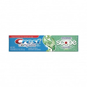 Procter & Gamble Crest Complete Plus Scope Toothpaste - Crest Whiting Toothpaste with Scope, 2.7 oz. - 10037000172816