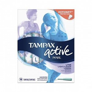 Procter & Gamble Tampax Pearl Tampons - Tampax Pearl Tampons, Lite - 00073010006959