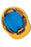 OccuNomix International Miracool Hard Hat Pads - Miracool Hard Hat Pad, Blue - 968B-01