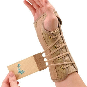 Medical Specialties Lacer Wrist Brace - Wrist Brace, Right Hand, Beige, Size M - 223234