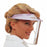 Op-d-op ABS Visor Face Shield Kit - ABS Face Shield Kit, Visor Shield, White, Size XL - 408ABS-WT-XL