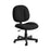 OFM 105 Comfort Series Fabric Armless Task Chairs - Comfort Series Fabric Armless Task Chair, Black - 105-805