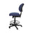 OFM Fabric Ergonomic Armless Task Chairs with Drafting Kit - Fabric Ergonomic Armless Task Chair with Drafting Kit, Blue - 241-DK-202