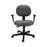 OFM Vinyl Ergonomic Mid-Back Task Chairs with Arms - Vinyl Ergonomic Mid-Back Task Chair with Arms, Charcoal - 241-VAM-AA-604